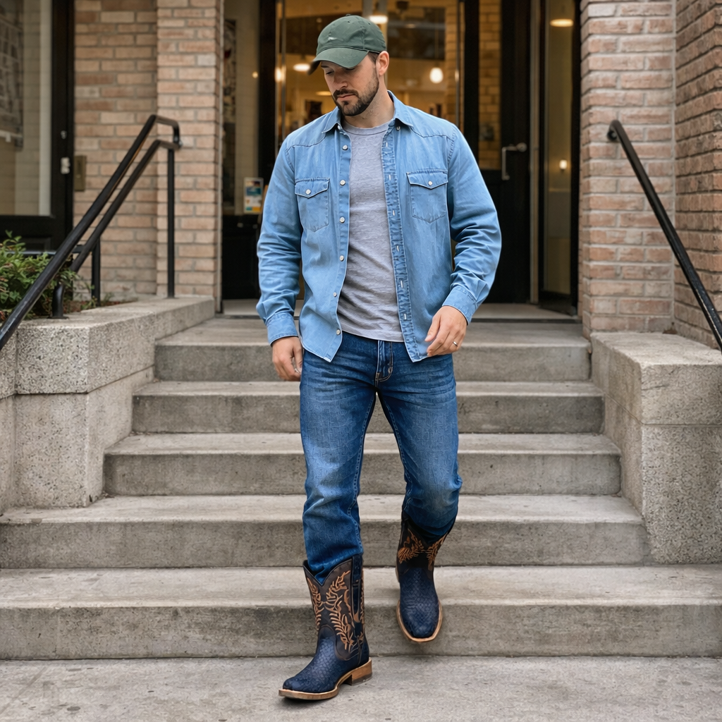 Men's Futurity Finalist Cowboy Western Boots