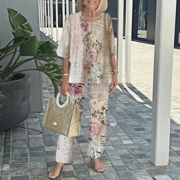 Monique – Trendy Printed Two-Piece Set