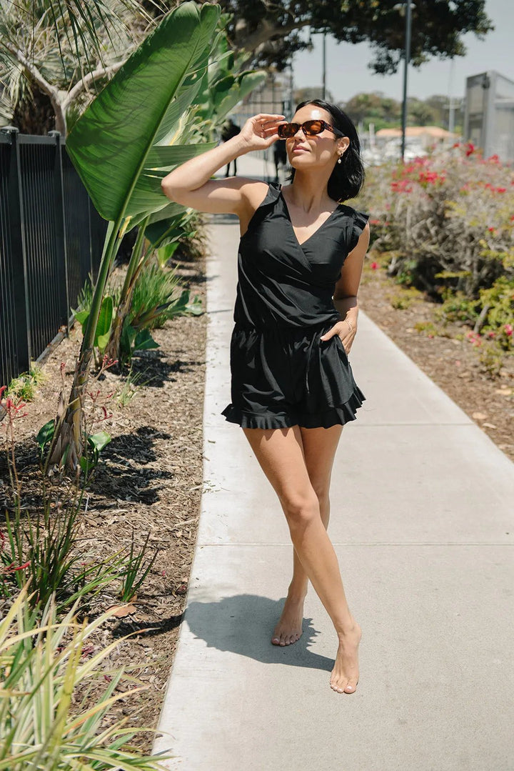 Sophie | Swimsuit with Ruffles and Built-in Bra