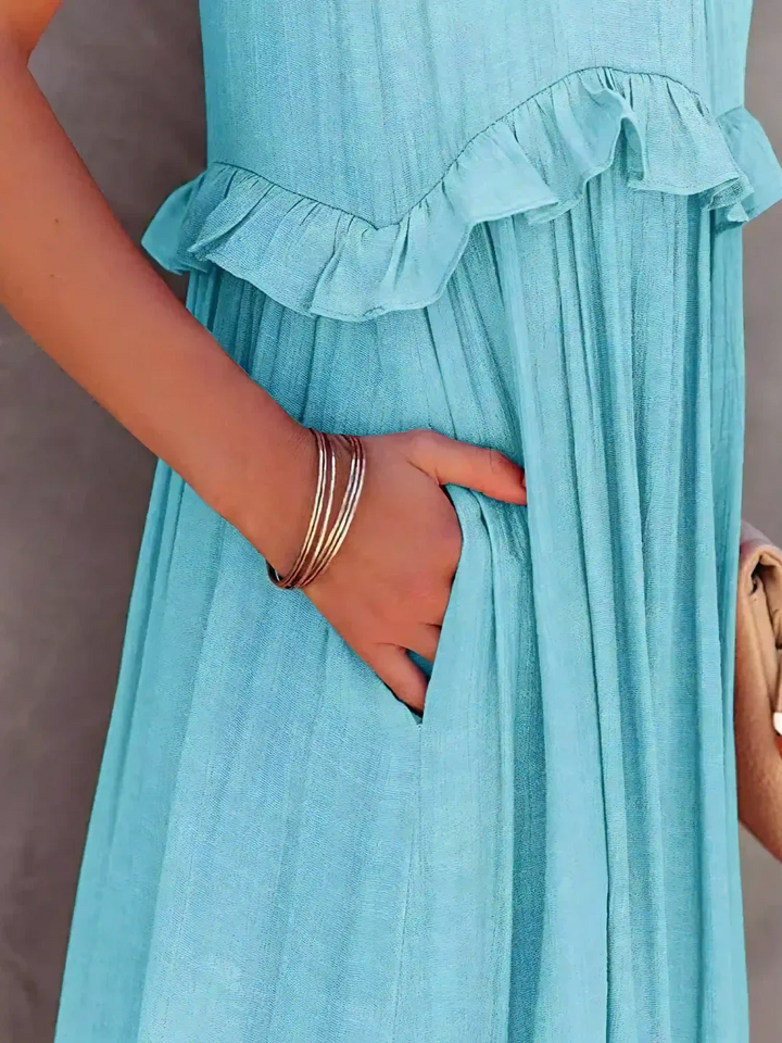 Mabel™ Ruffle Breeze Maxi Dress