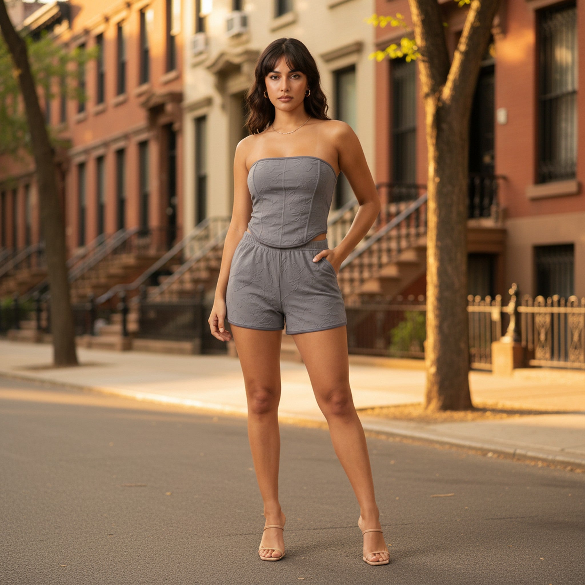 Ace | Women's Contrast-Binding Lounge Set - view 5