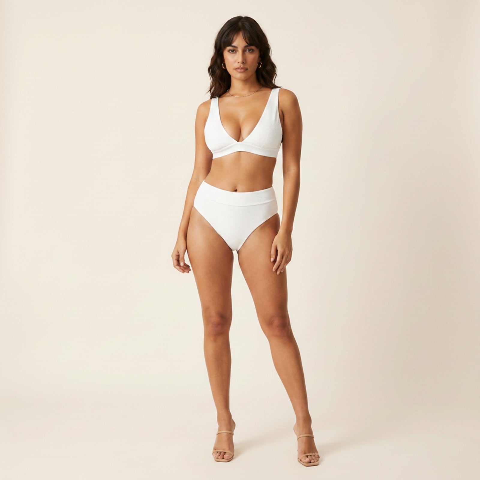 Calista | Women's Polyester Blend Bikini Set - Hero Front