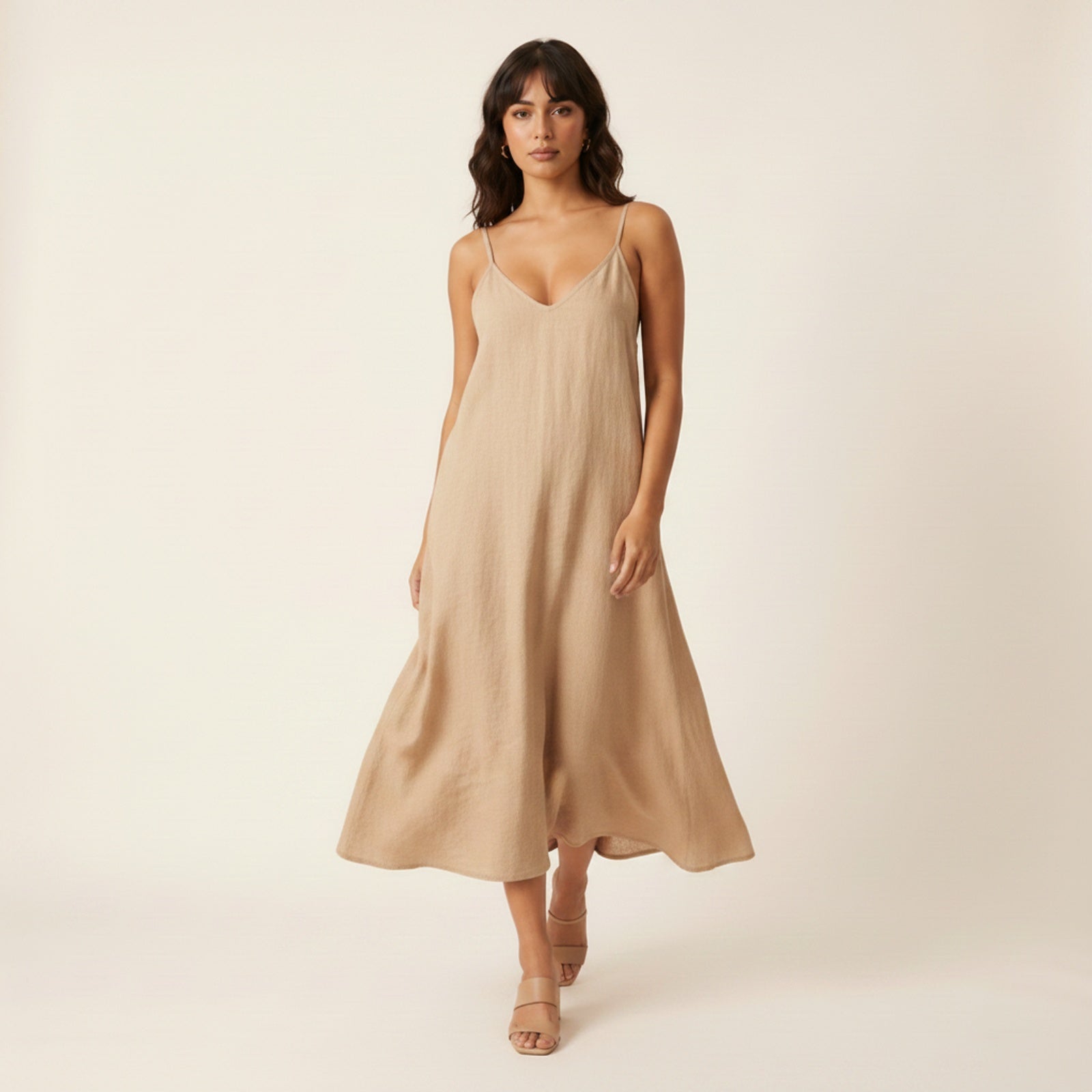 Capri | Women's Linen Summer Dress - Movement