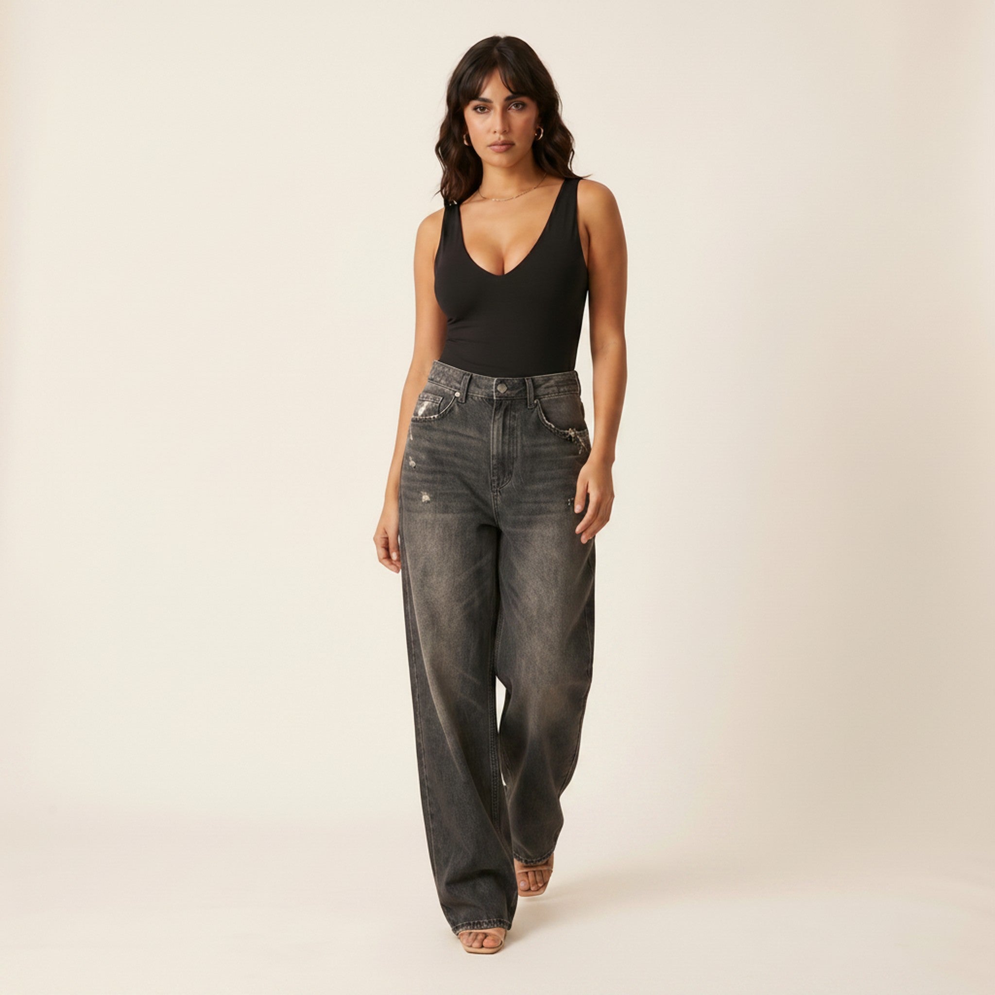 Titan | Baggy Wide-Leg Jeans - view 4