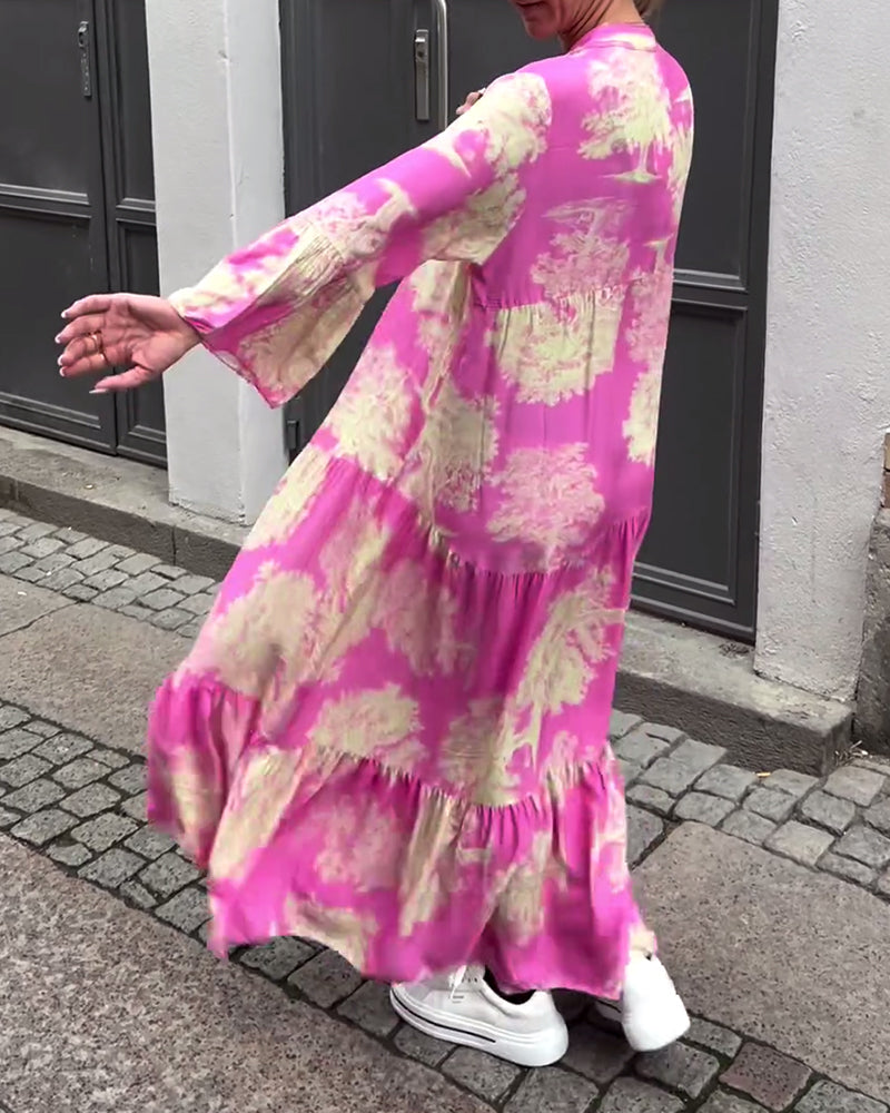 Savanna™ Long Floral Dress