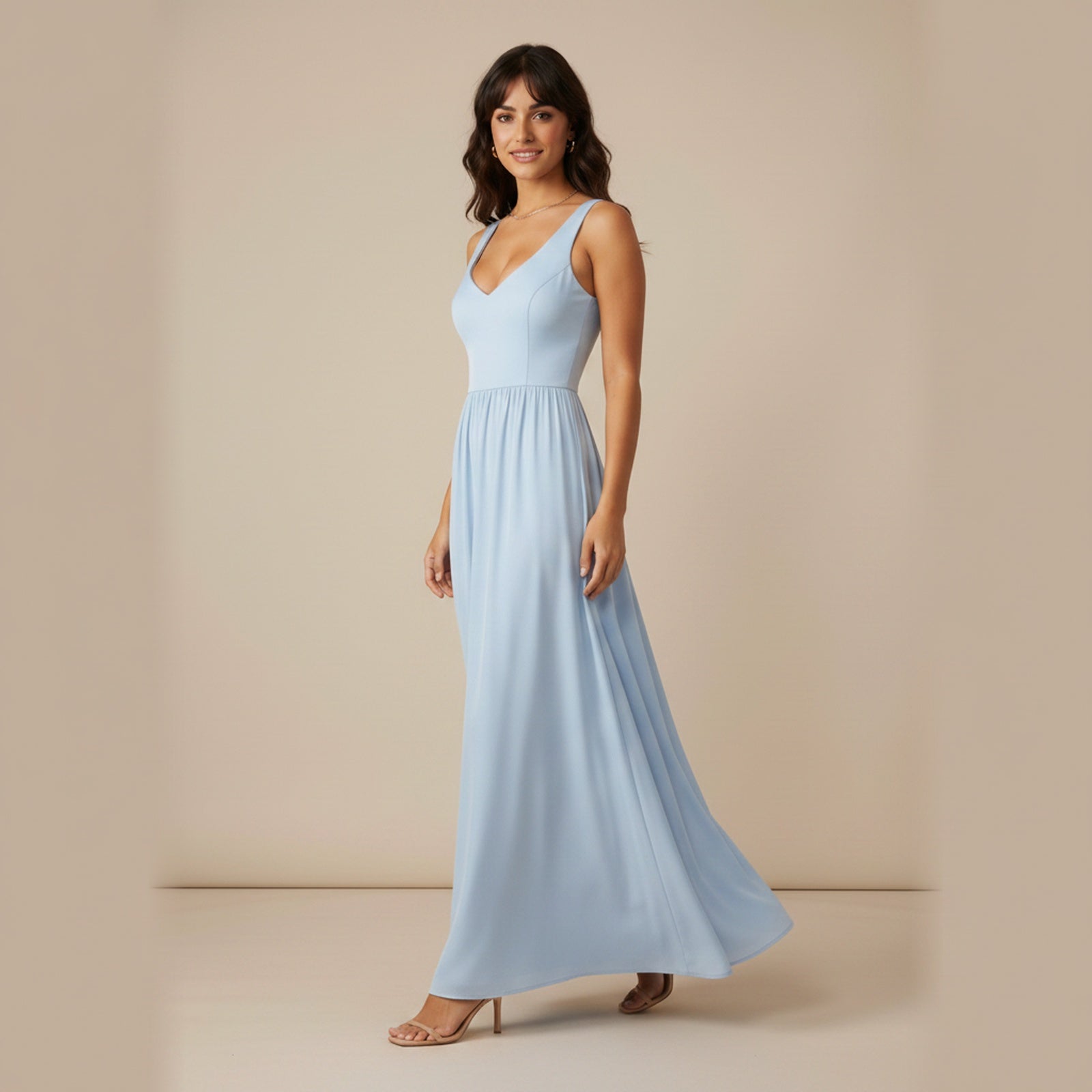 Cloud Nine | Women's Smocked Waist Maxi Dress - Movement