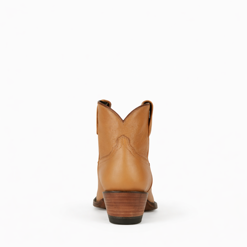 Women’s Natural Everyday Ankle Boots - Round Toe