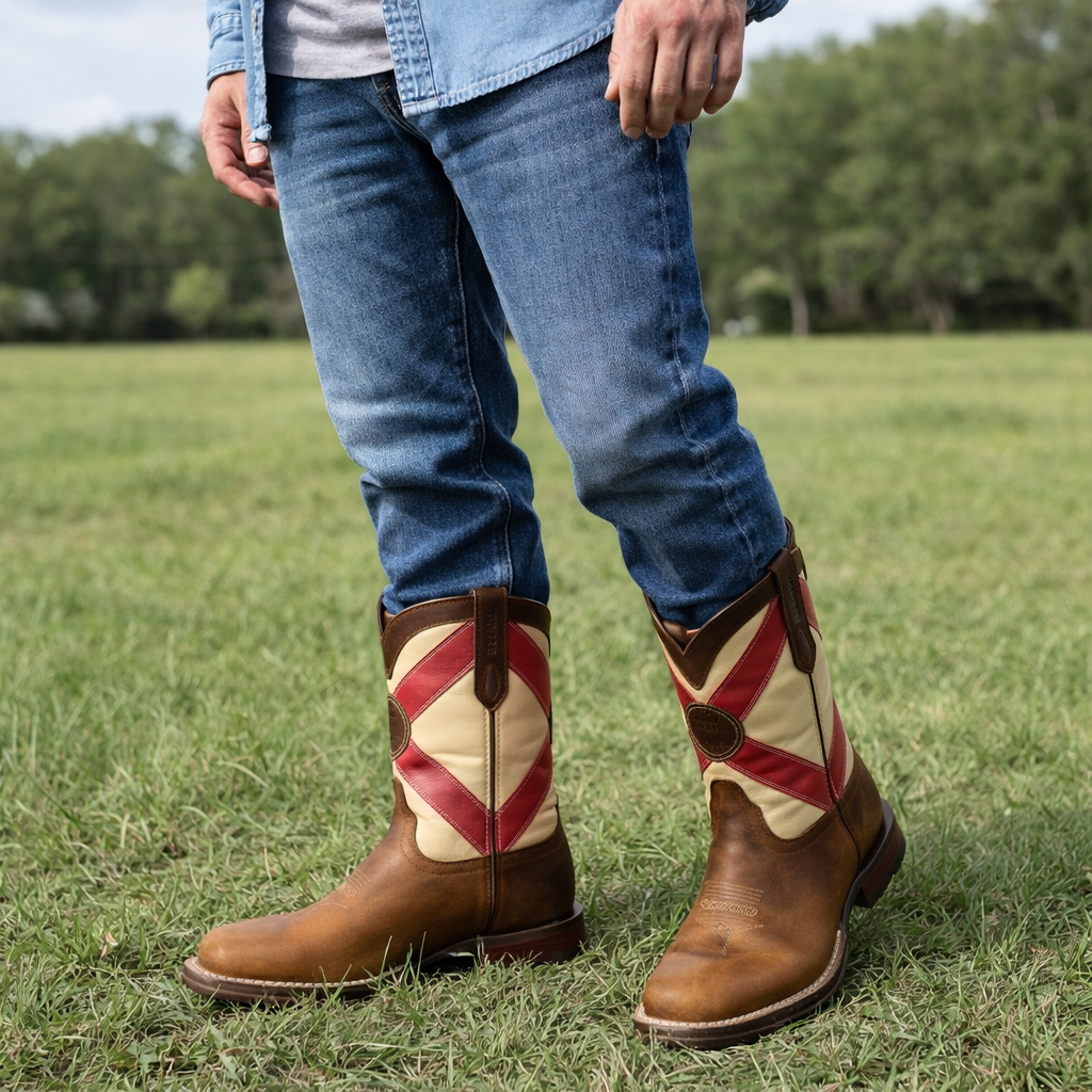 Men's Florida State Flag Western Boots