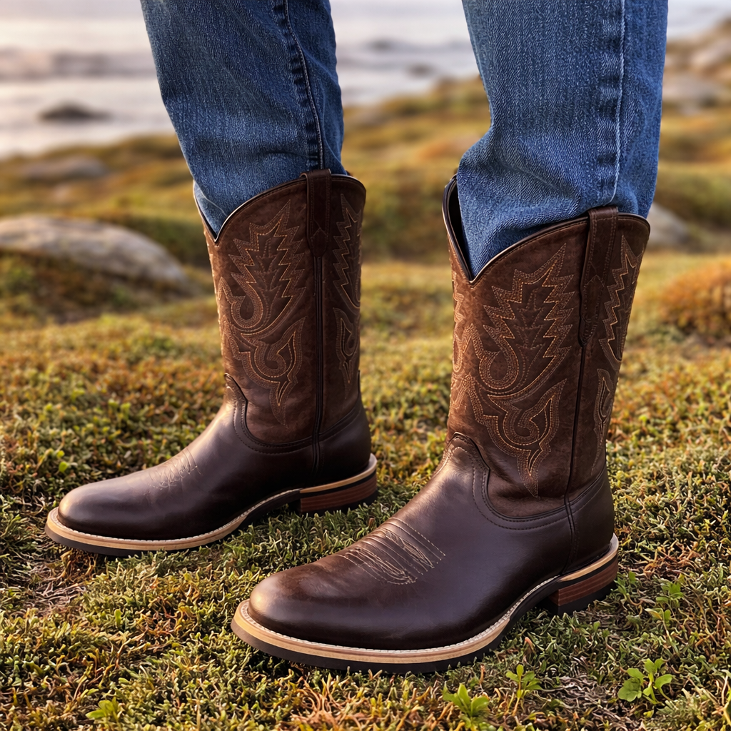 Men's Rusty Western Boots