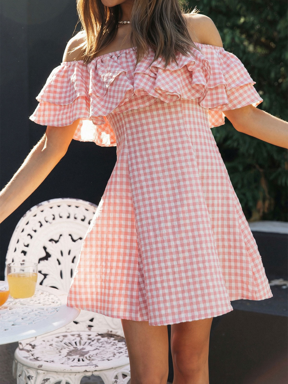 Resort Off-the-Shoulder Dress