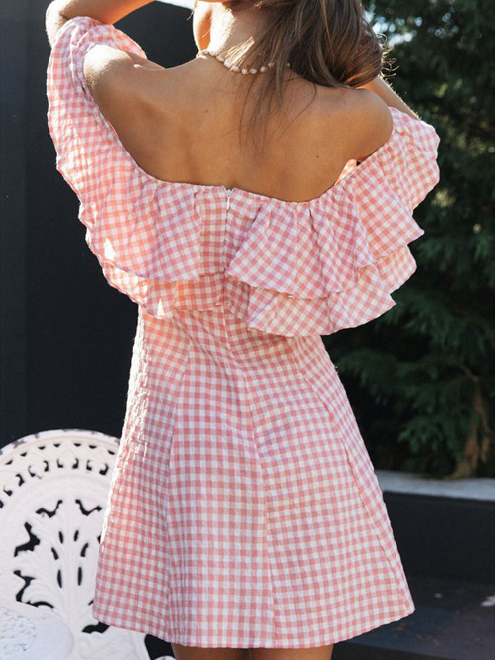 Resort Off-the-Shoulder Dress