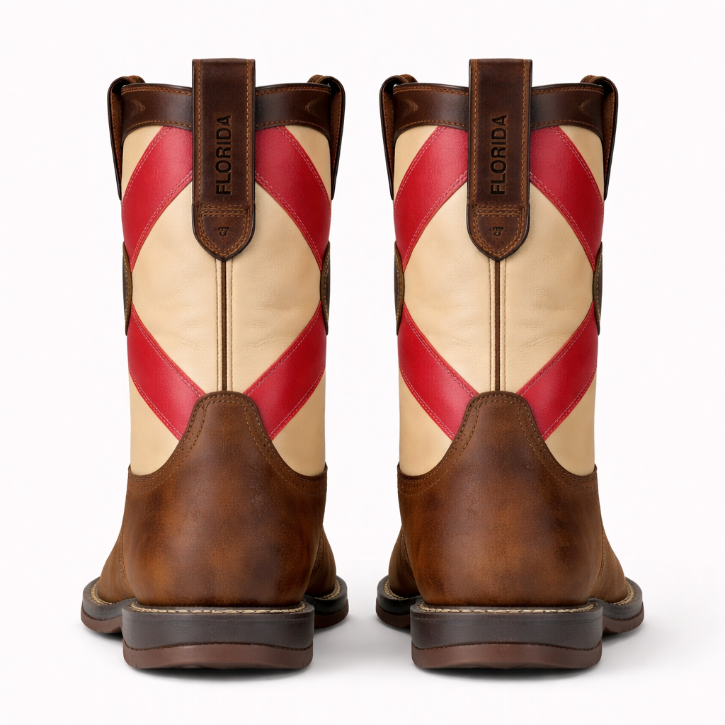 Men's Florida State Flag Western Boots