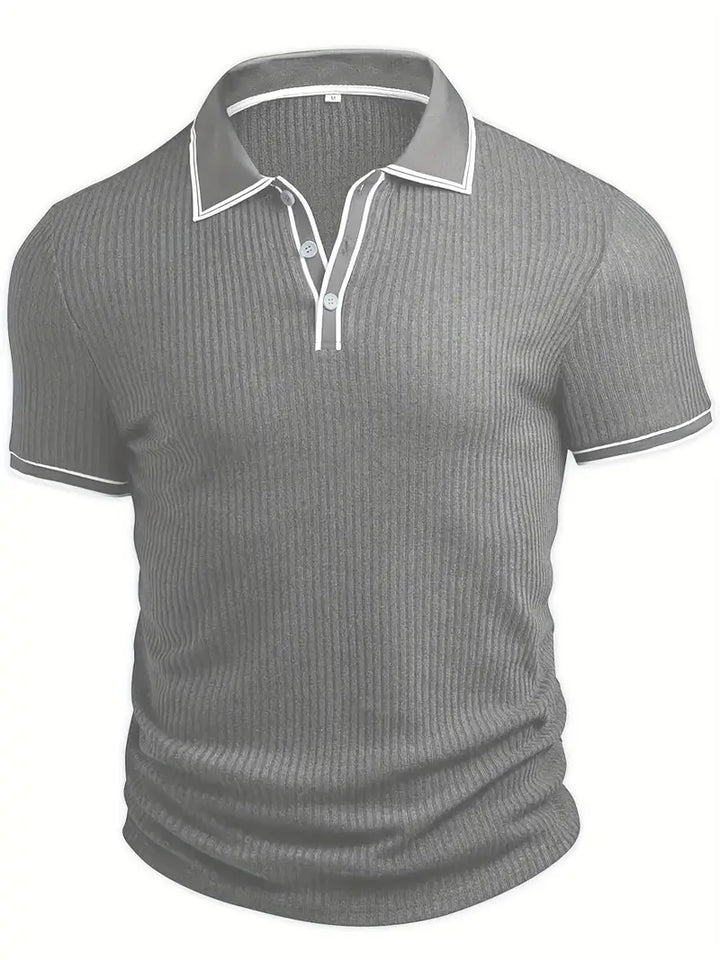 Orestis - Elegant Short Sleeve Polo Shirt