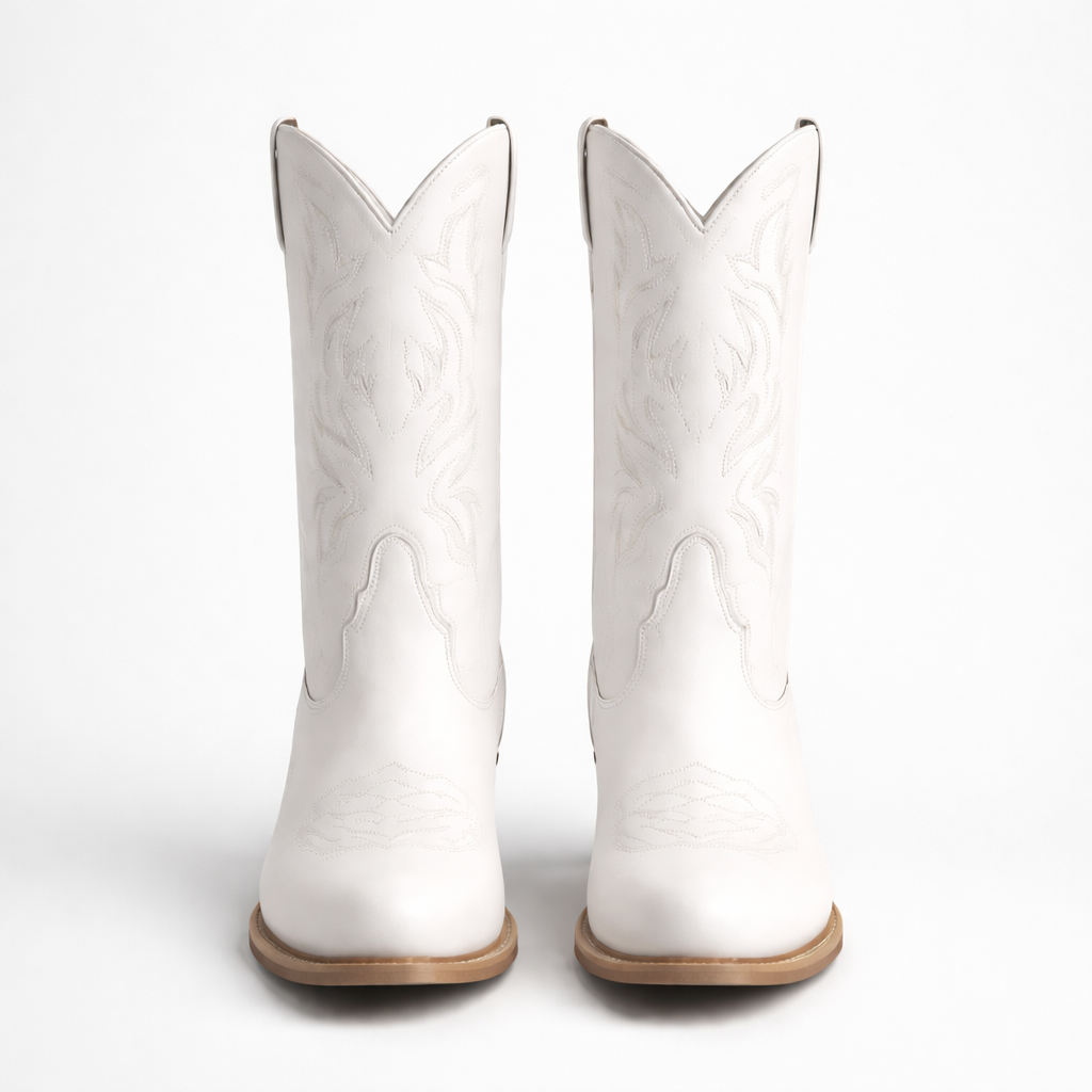 Women’s Western Cowboy Boots – Round Toe