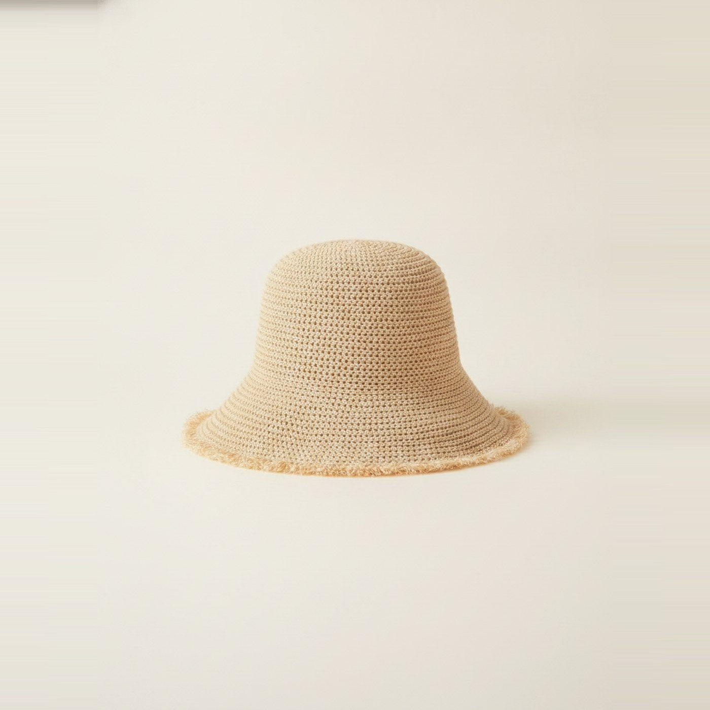 "Sunny Side" Straw Bucket Hat - Product