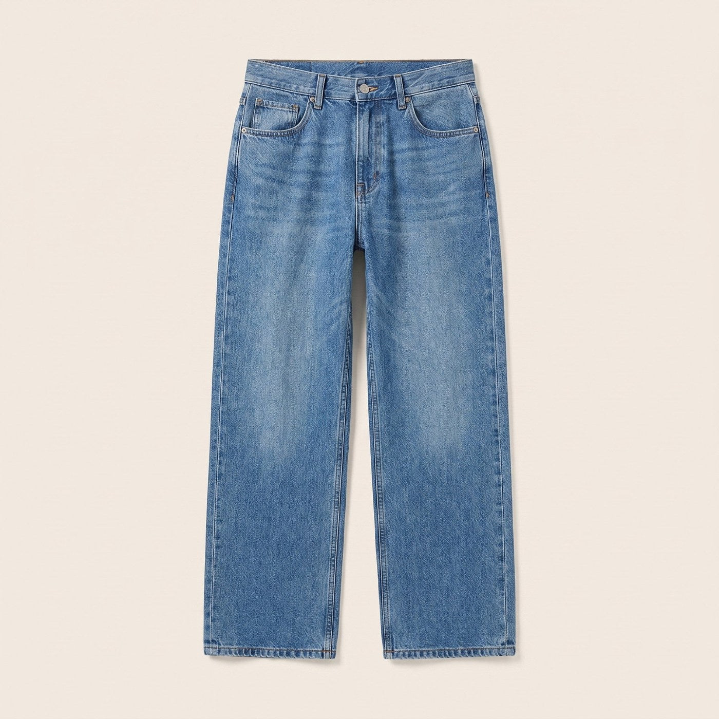 Drift | Men's Relaxed Straight Jeans - Product Flat Lay