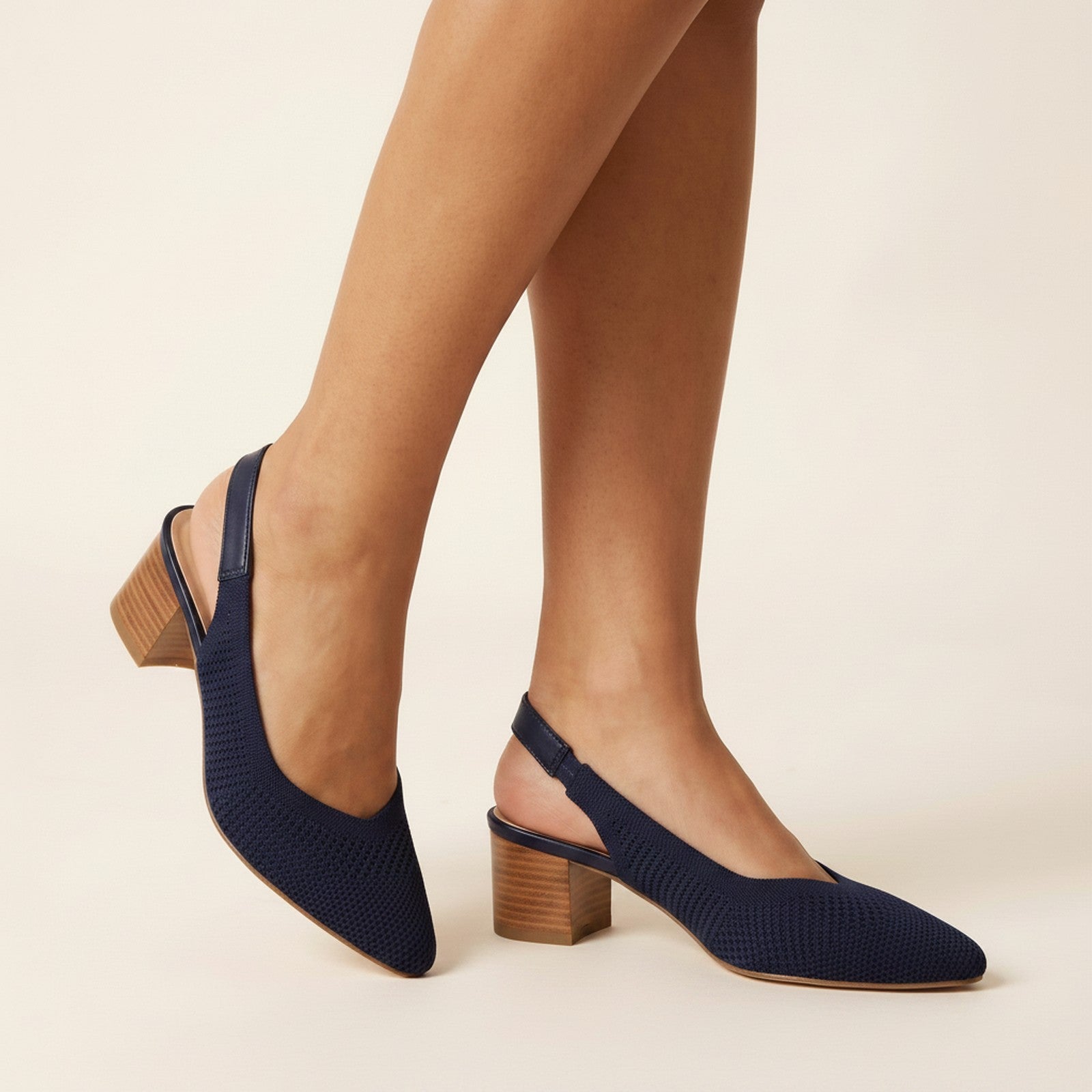 Skye | Women's Espadrille Platform Sandals - Navy