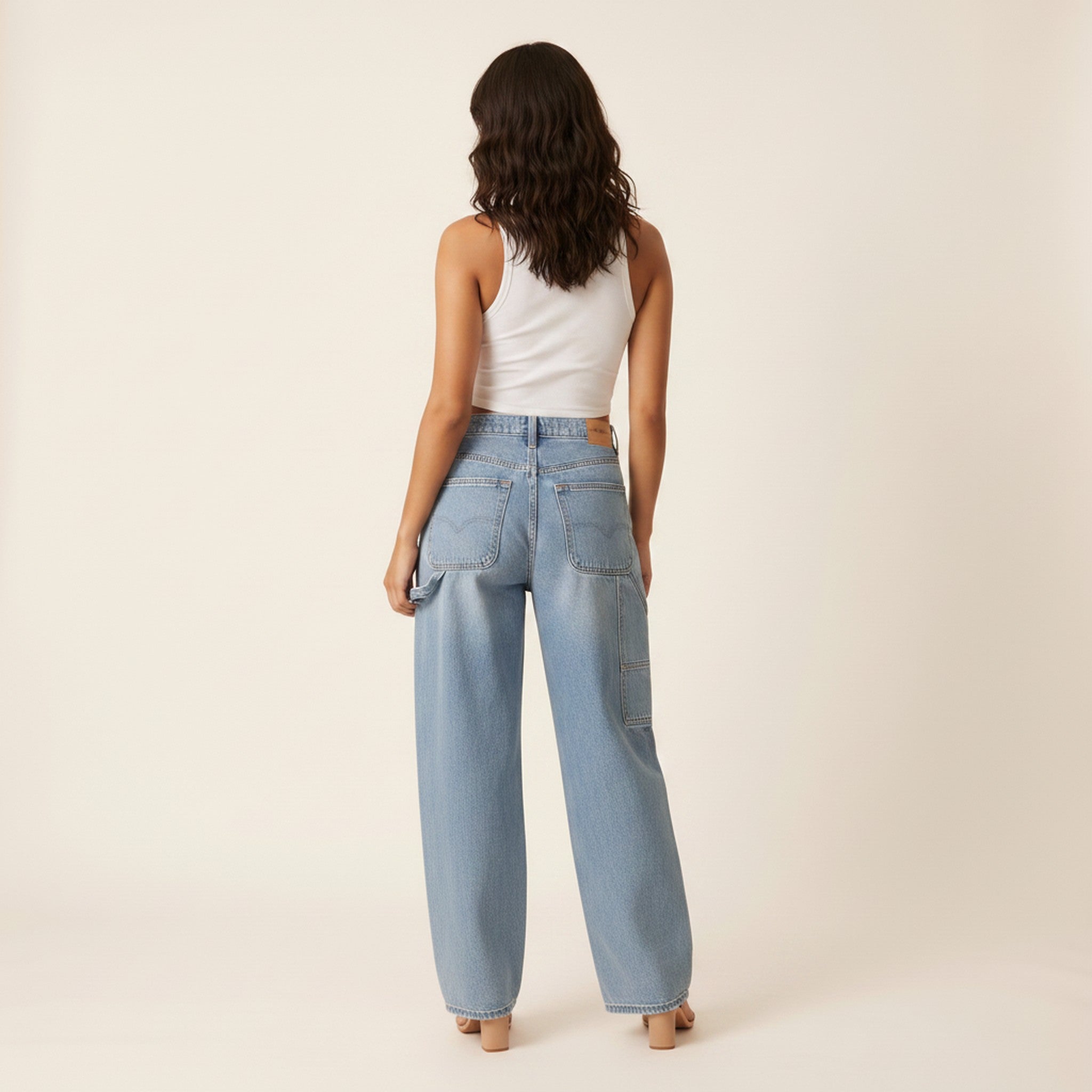 Echo | Women's Wide-Leg Carpenter Jeans - view 2