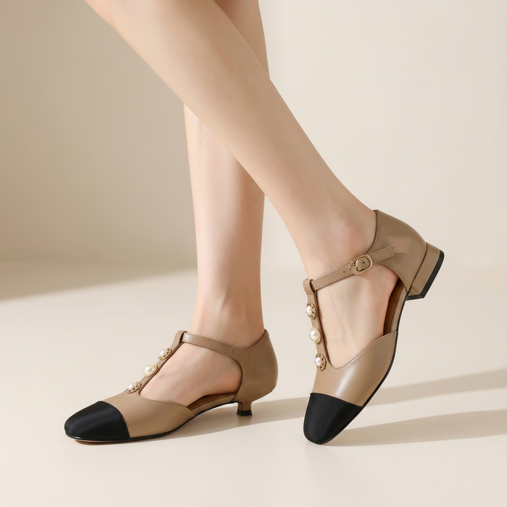 Sloane | Women's Slingback Kitten Heels - view 4