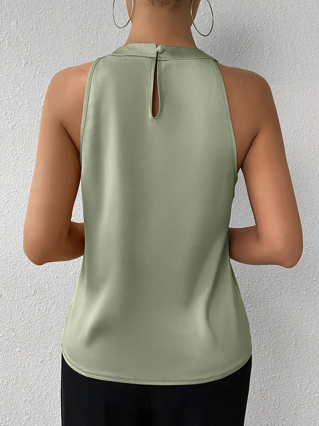 CERYS ELEGANT SLEEVELESS BLOUSE