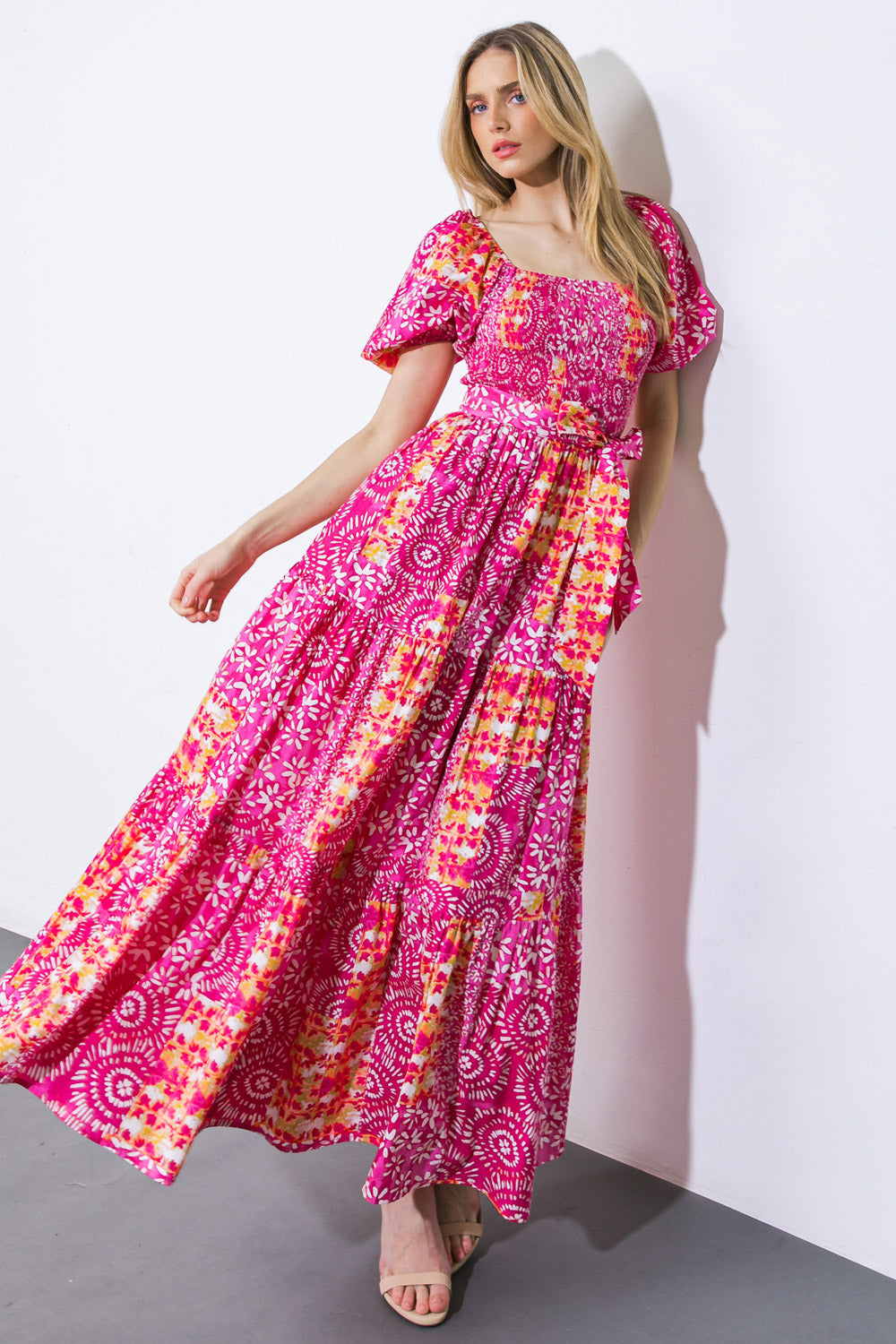 Leap of Faith Woven Maxi Dress