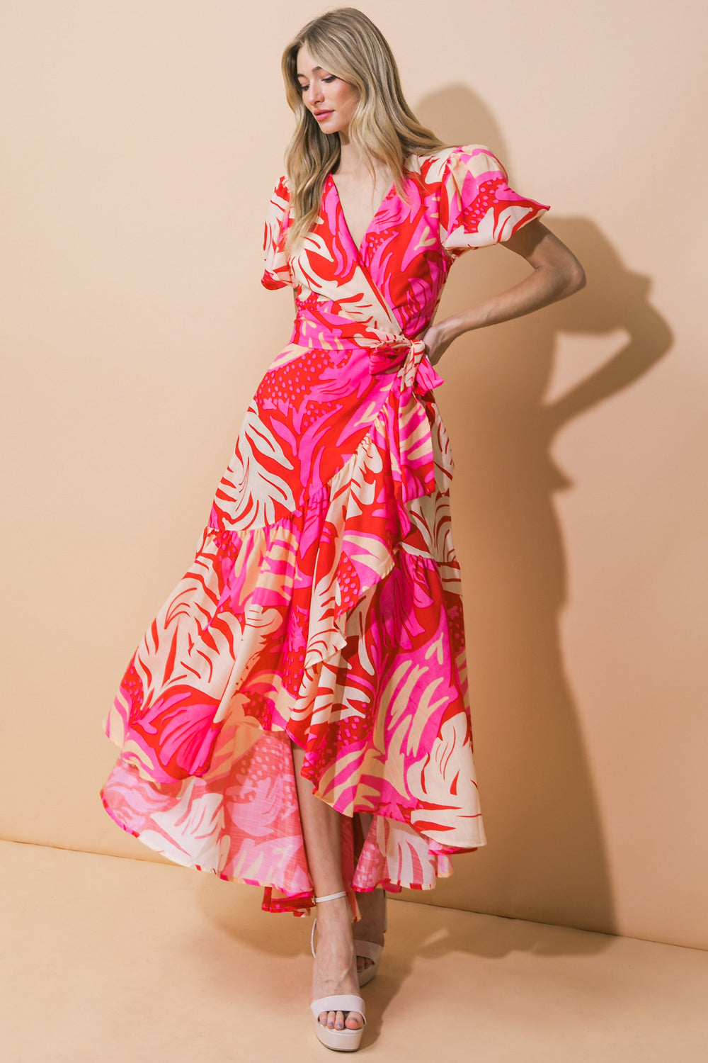 Chic Woven Maxi Dress