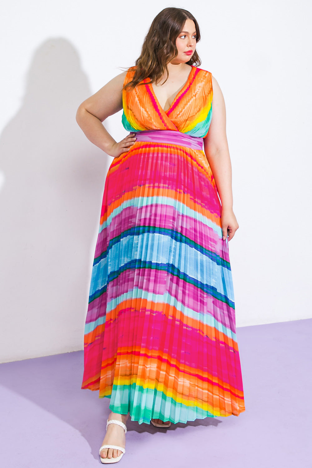 Shore Vacays Woven Maxi Dress
