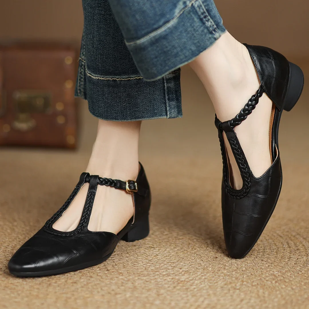Elena™ | Orthopaedic Leather Shoes — By Mezory-London