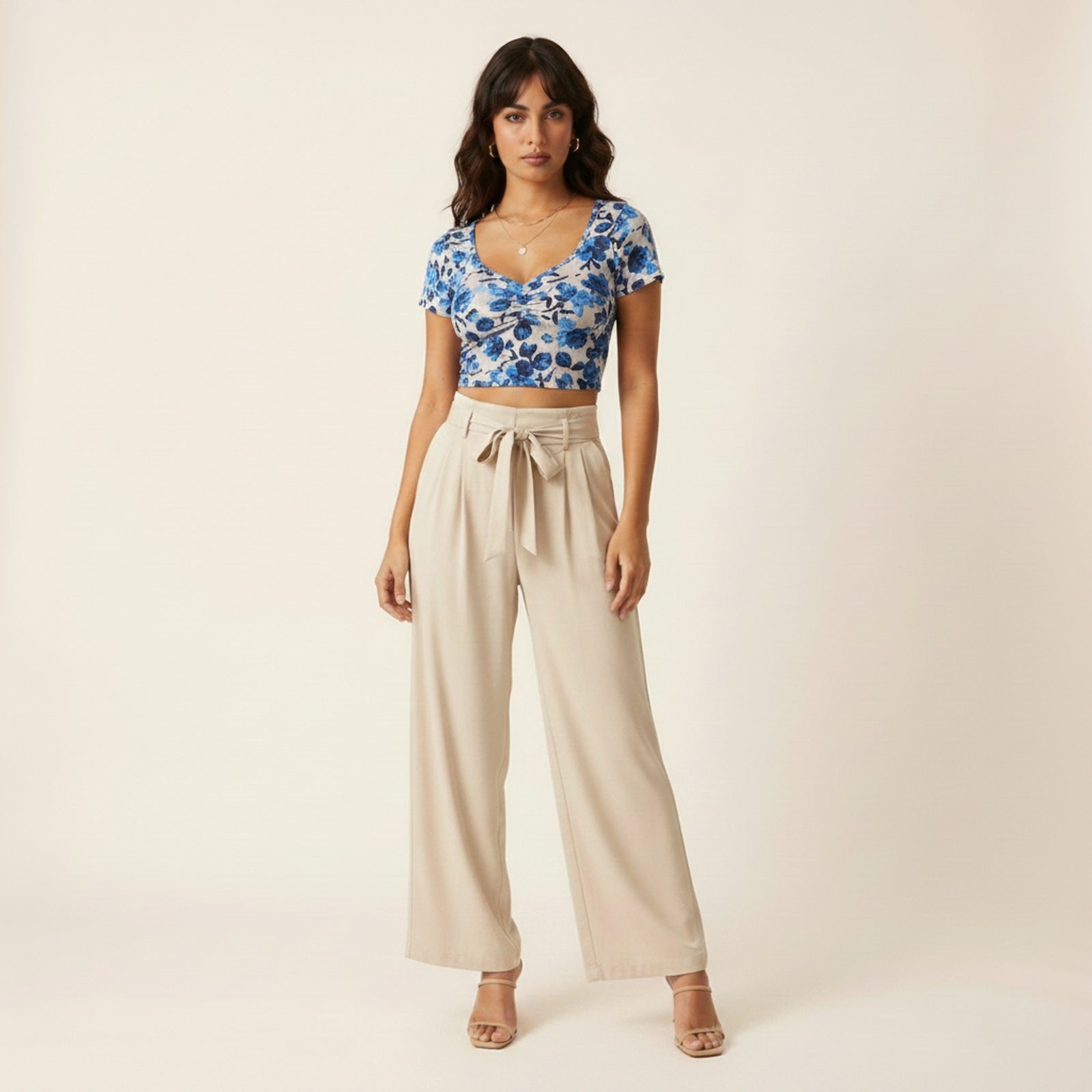 Ivy - Blue Floral