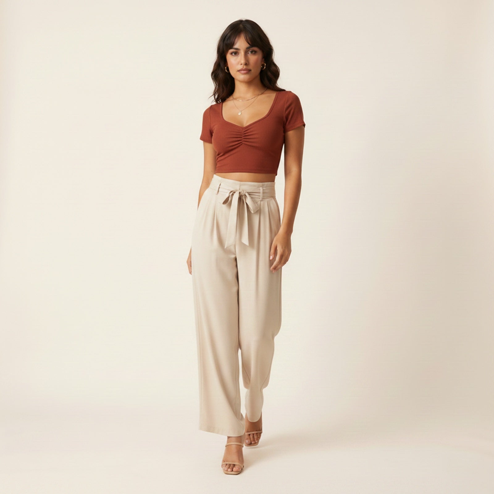 Ivy | Women's Polyester Crop Top - Movement