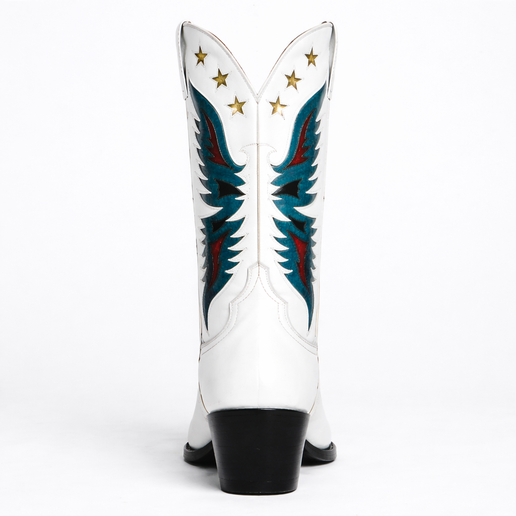 Women’s White Western Boots