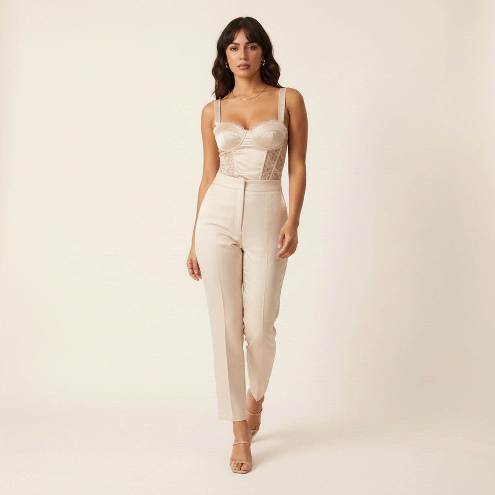 Lyric | Women's Lace/Satin Corset Top - Movement