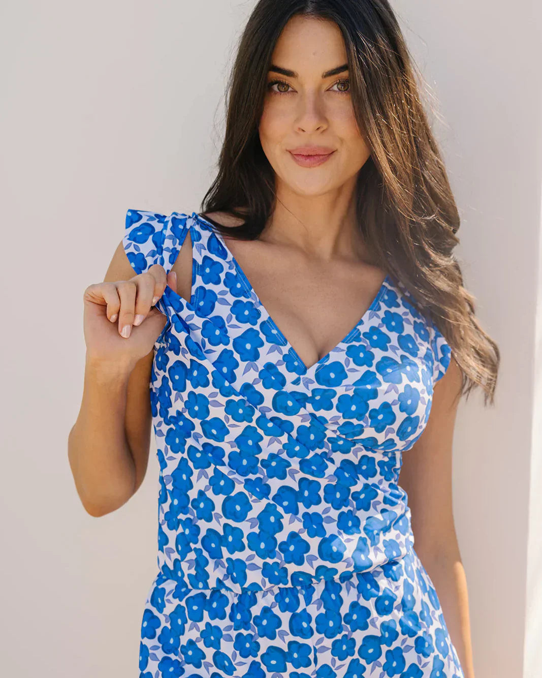 Sophie | Swimsuit with Ruffles and Built-in Bra