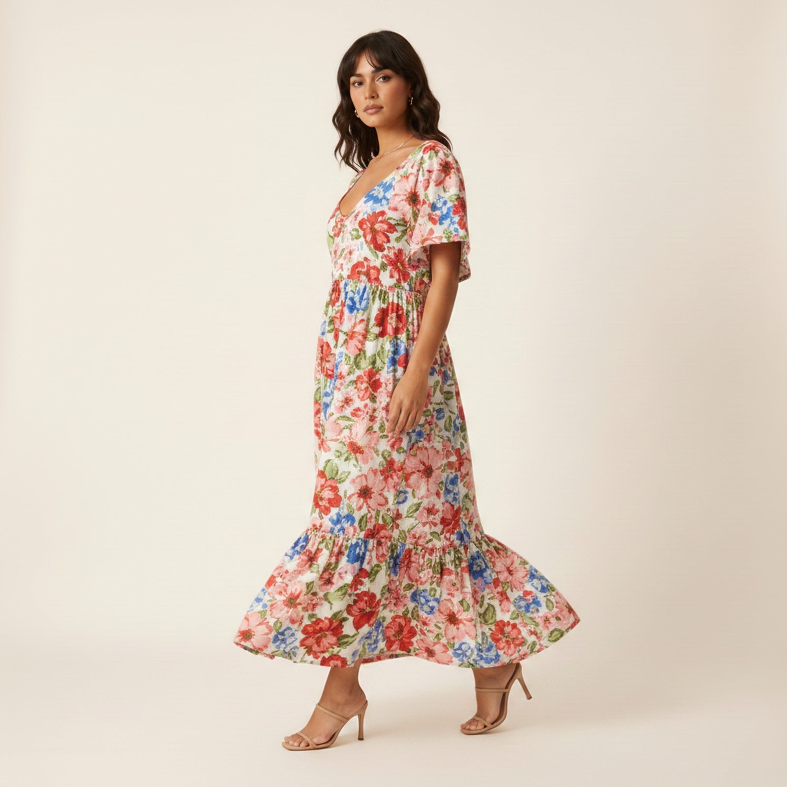 Meadow | Women's Cotton Maxi Dress - Movement