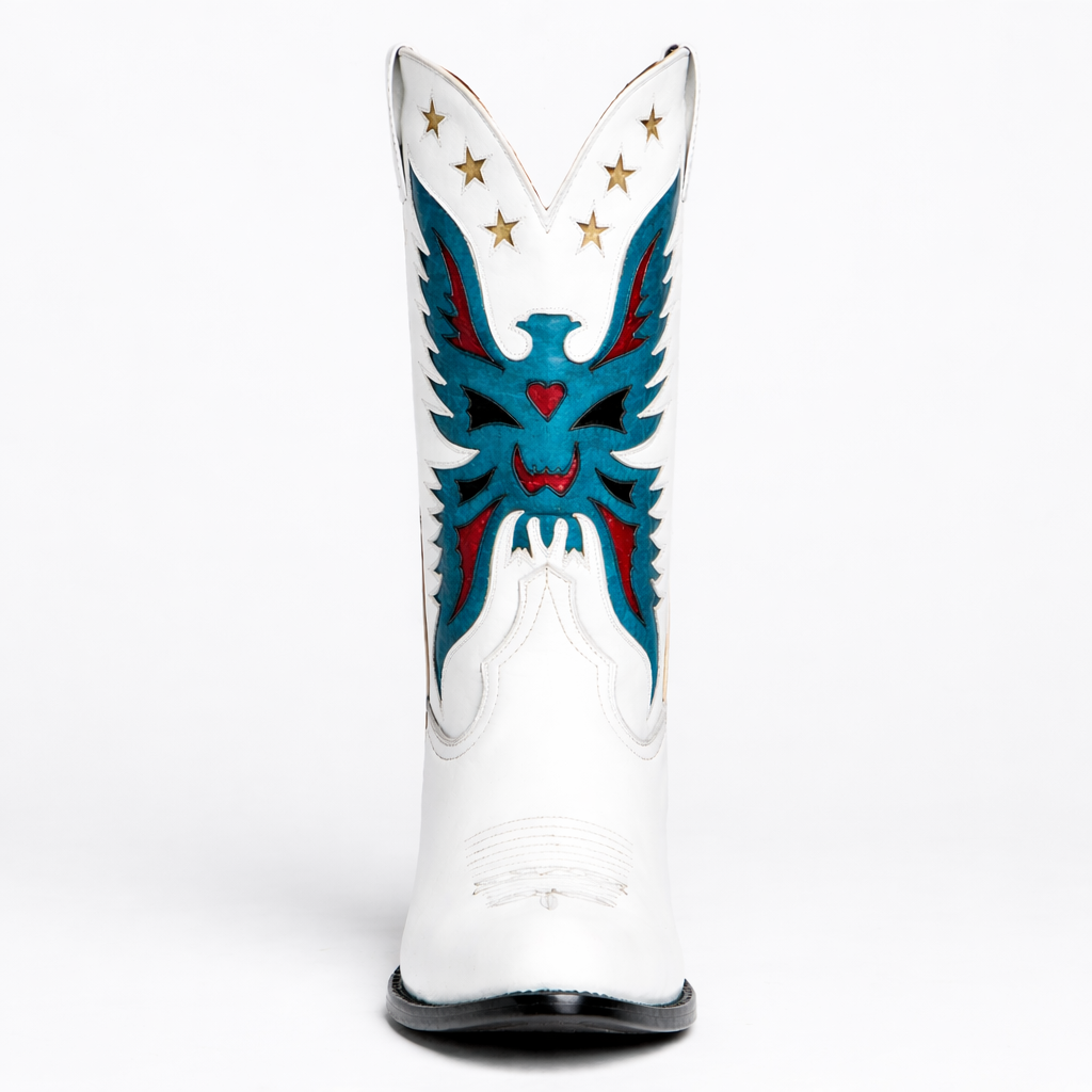 Women’s White Western Boots
