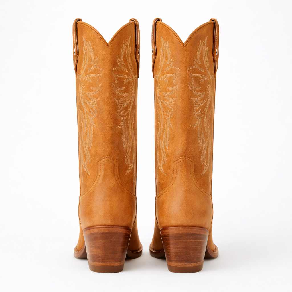 Women’s Western Boots – Honey