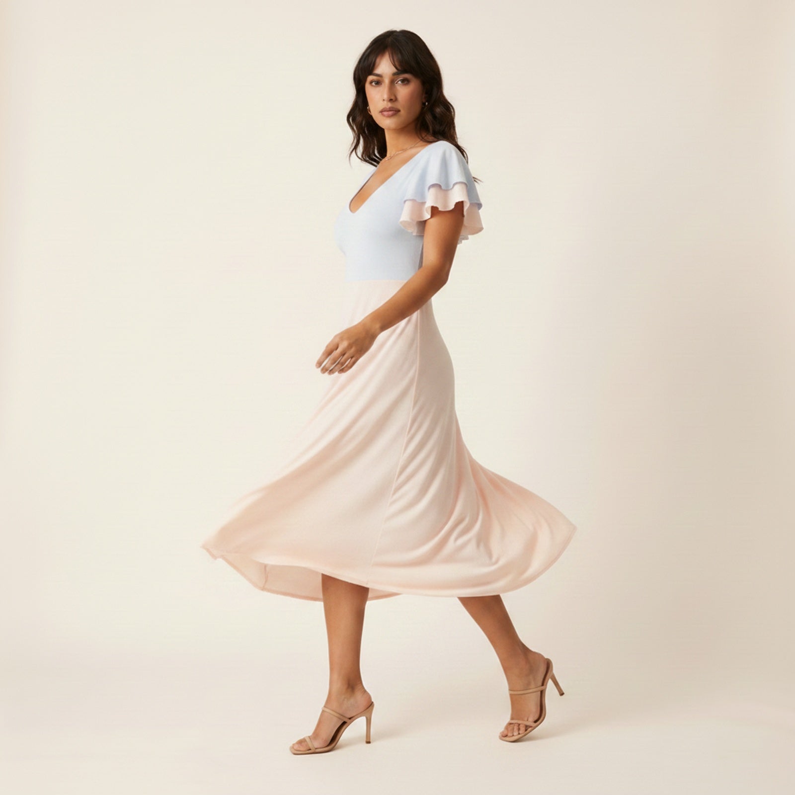 Primrose | Women's Cotton Blend Sleeve Midi - Movement