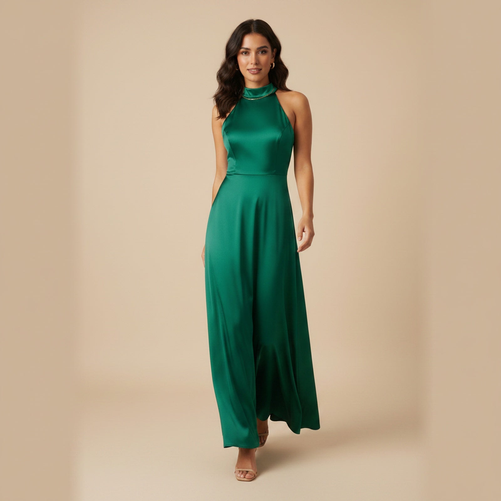 Red Carpet | Women's Halter Maxi Dress - Movement