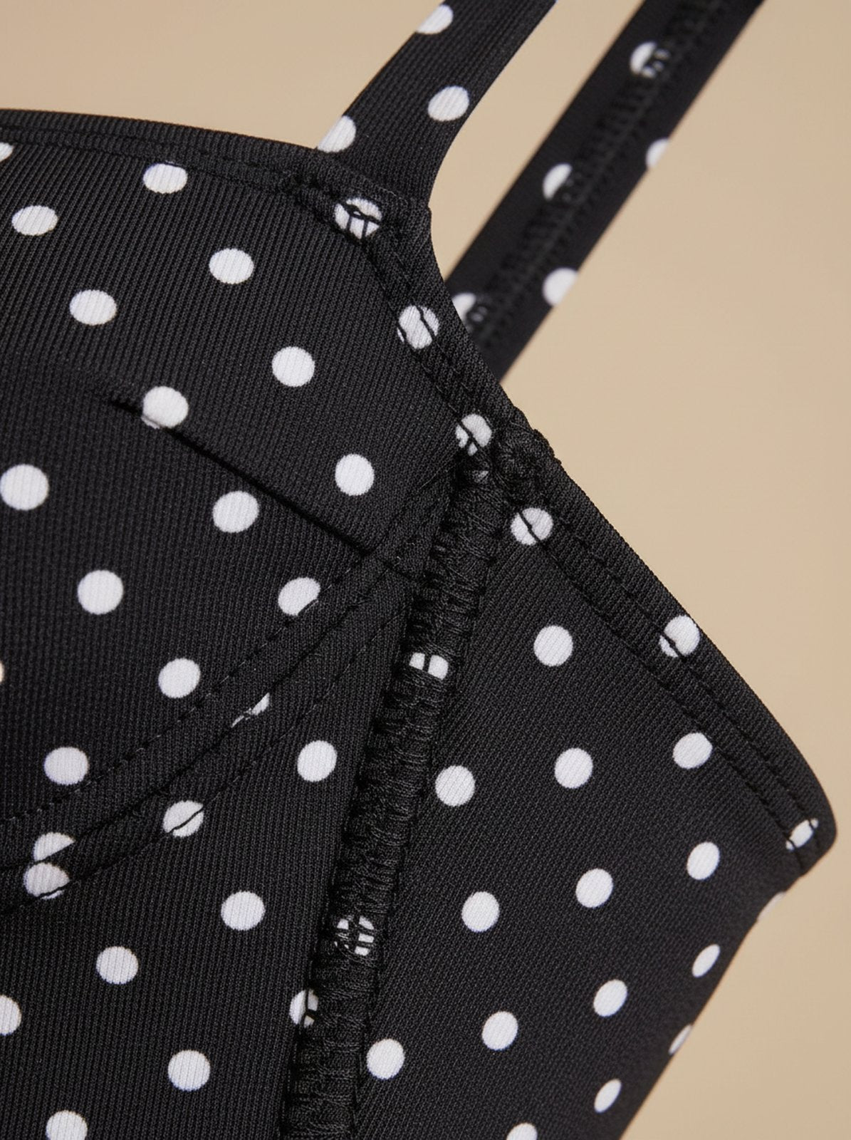 "Retro Babe" Polka Dot Tankini Set