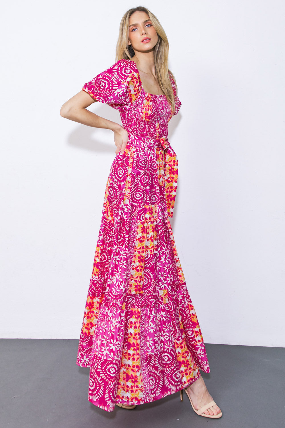 Leap of Faith Woven Maxi Dress
