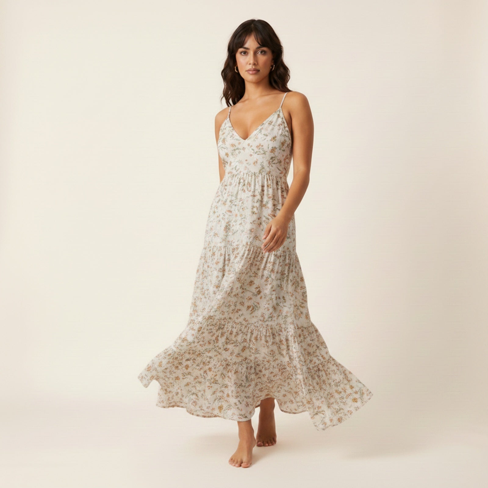 Solstice | Women's Cotton Blend Maxi Dress - Movement