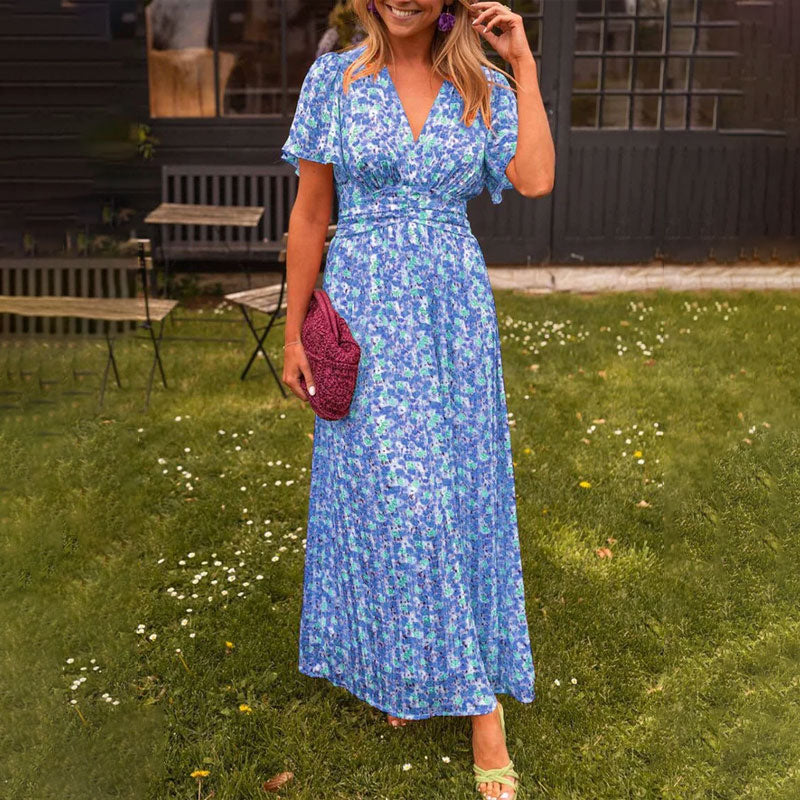 Esther™ Classic V-Neck Dress