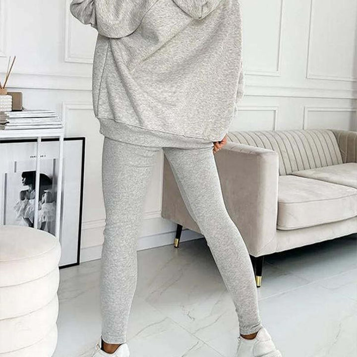 Ensemble™ | 3-Piece Women's Set with Hoodie, Slim Vest, and Pants