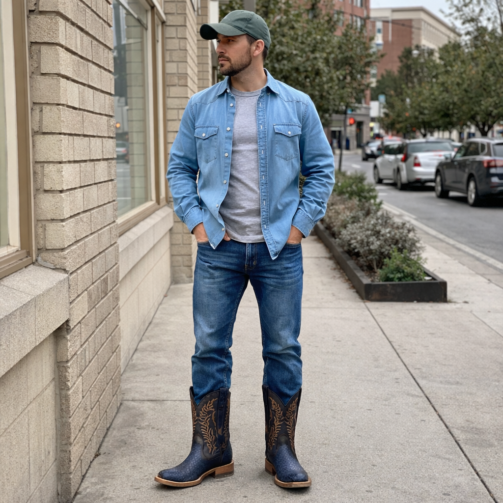 Men's Futurity Finalist Cowboy Western Boots
