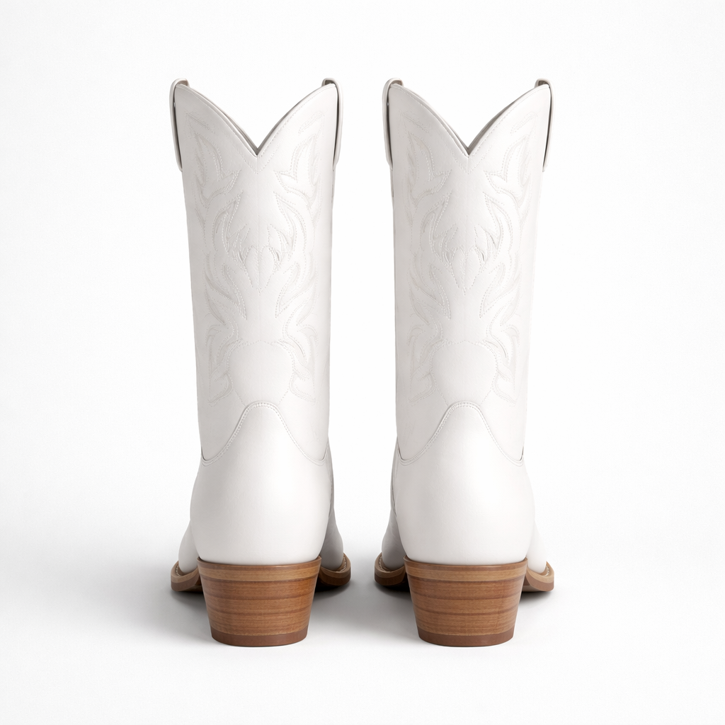 Women’s Western Cowboy Boots – Round Toe